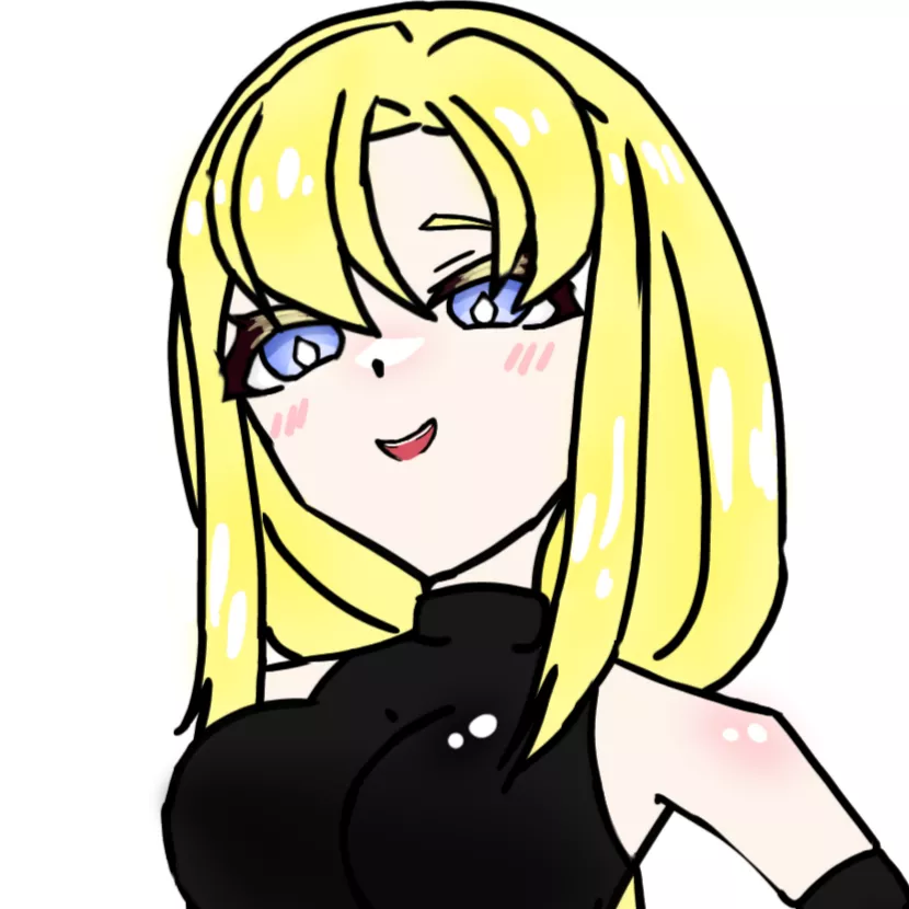 I'm still drawing people's oc. So let me, if you want to see your oc in