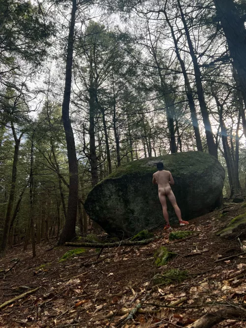 It’s not just a rock. It’s a boulder. 🥲