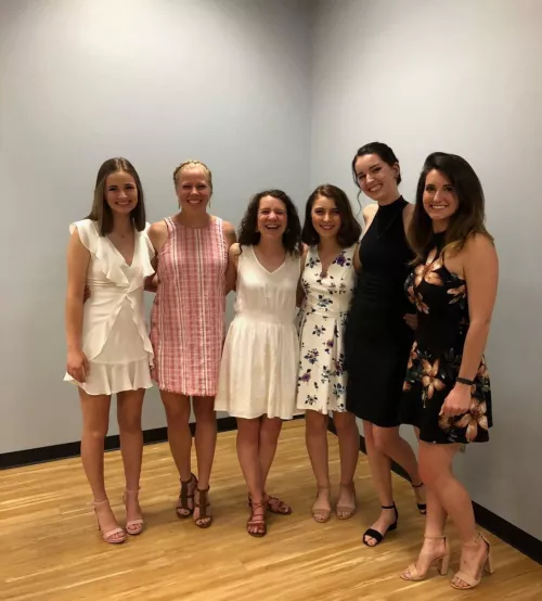 Line up these college girls in the order of who you most want a sloppy blowjob from