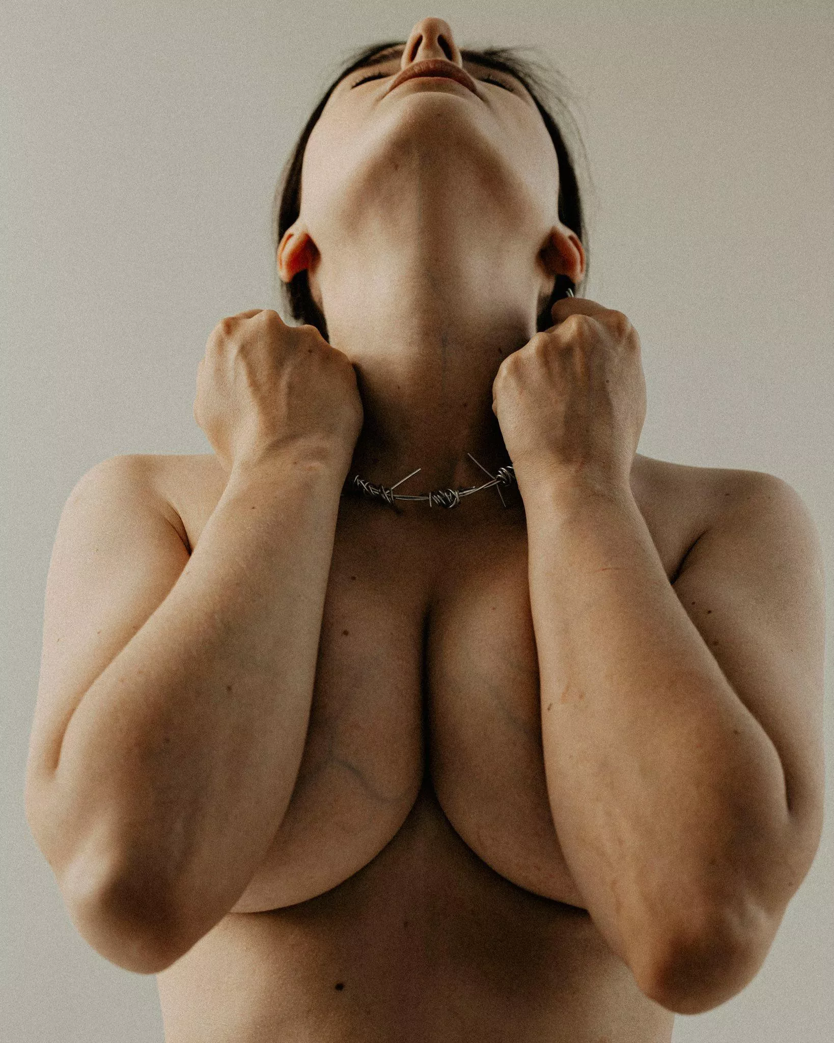 Love veins on my breast 