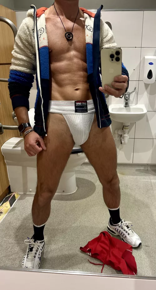 Me in me safeTgards. The KING of jocks. Who agrees?