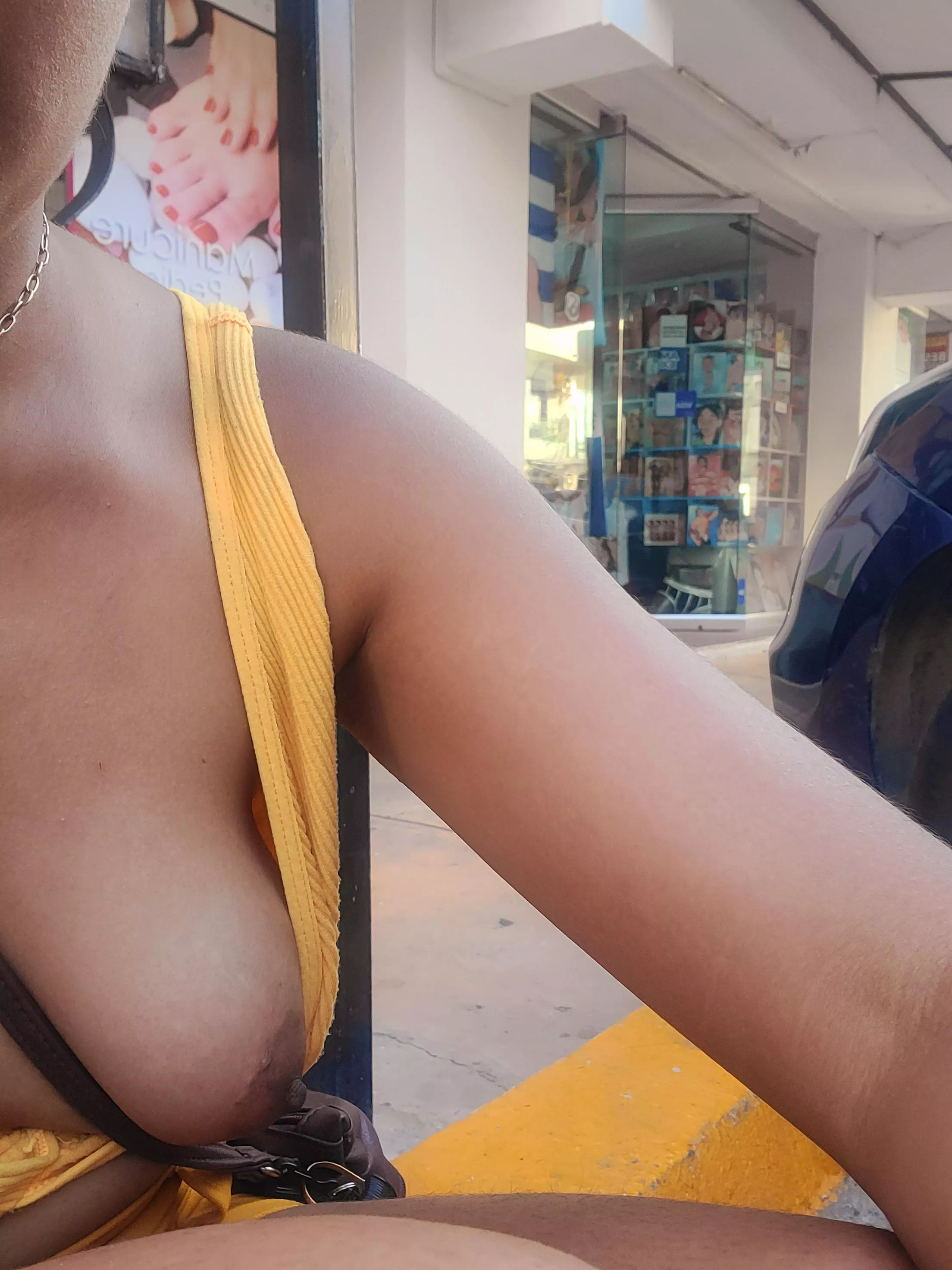 Oops another nip slip!