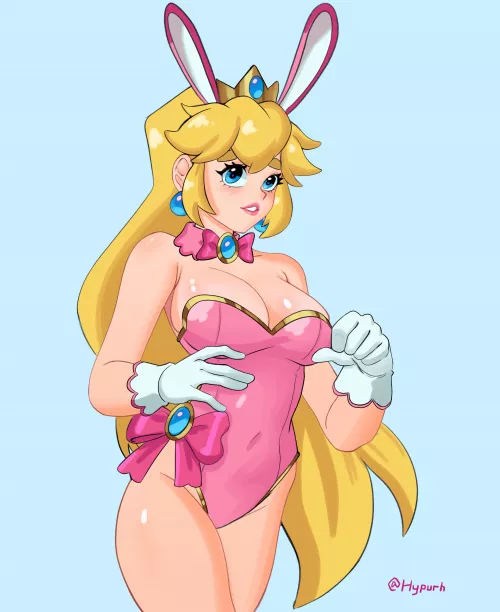 Princess peach by @hypurh