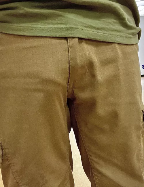 Remind me to never wear boxers to work.