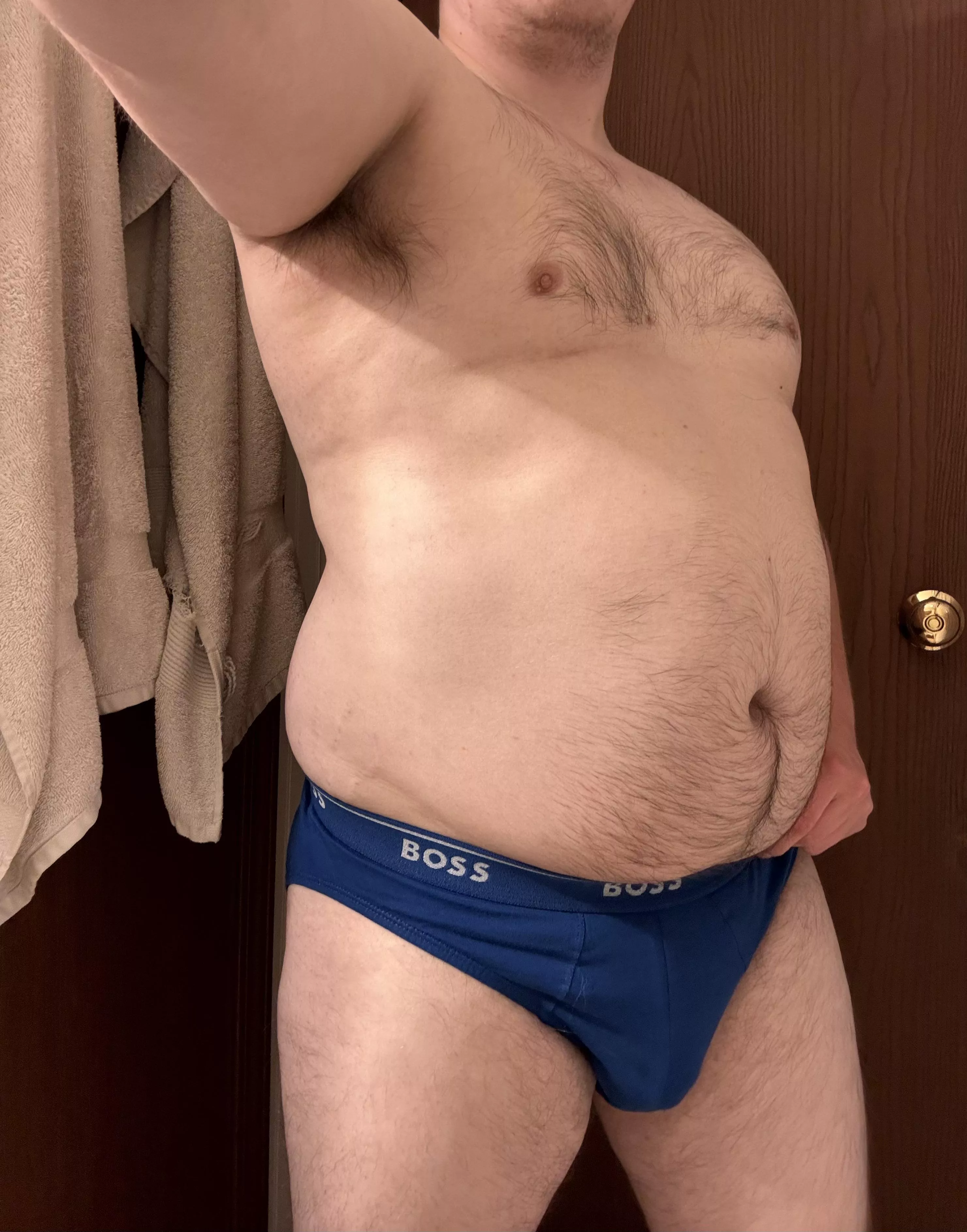 Should I take the briefs off?