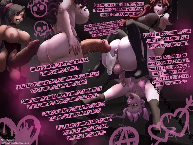 Sissy slamming!~

[Sissification] [Futanari] [Futadom] [Femboy] [Noncon] [Credits in Caption] [Bondage]