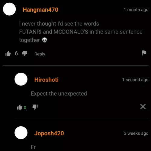 Well, it was his decision to click on the video