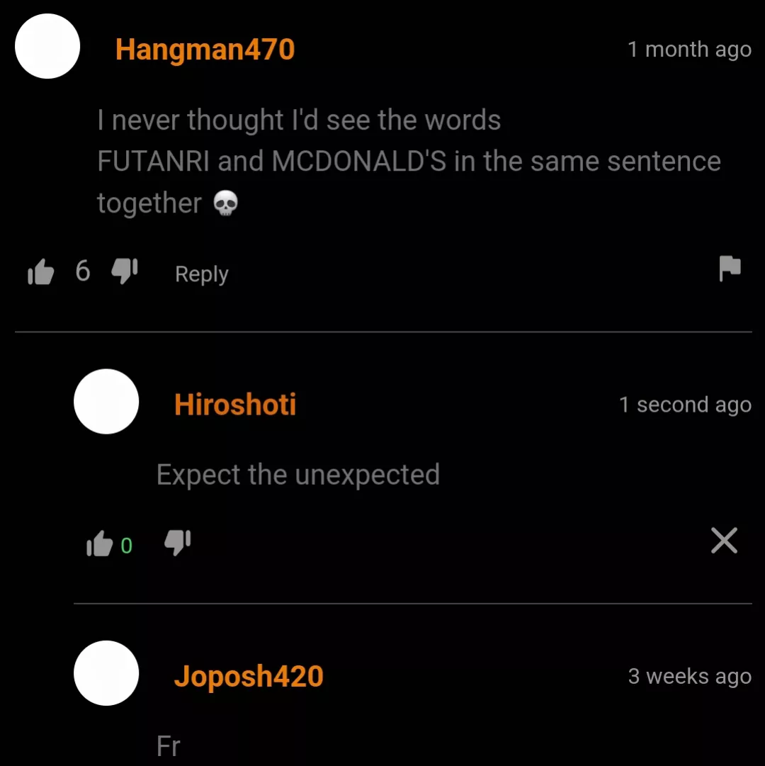 Well, it was his decision to click on the video