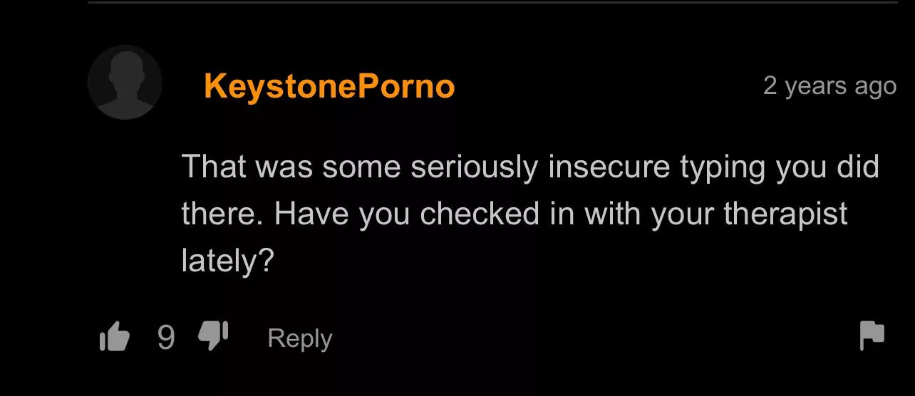 Well said, KeystonePorno