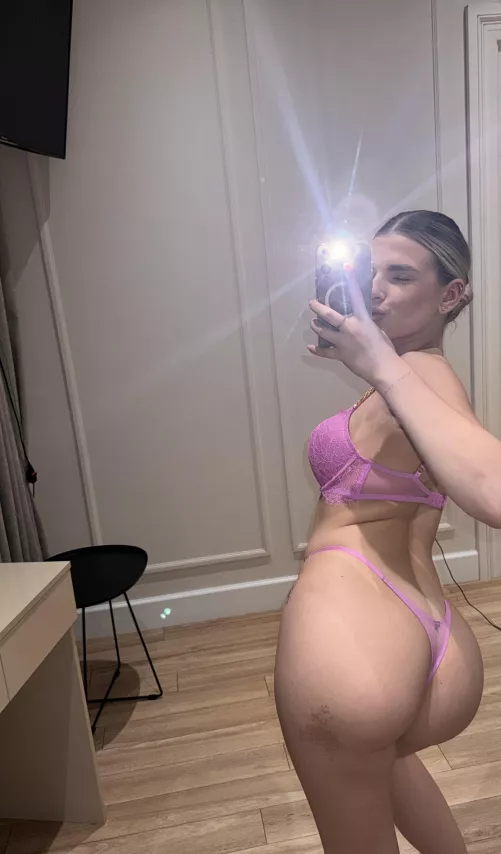 You're lucky if you're greeted by a barbie with a huge ass