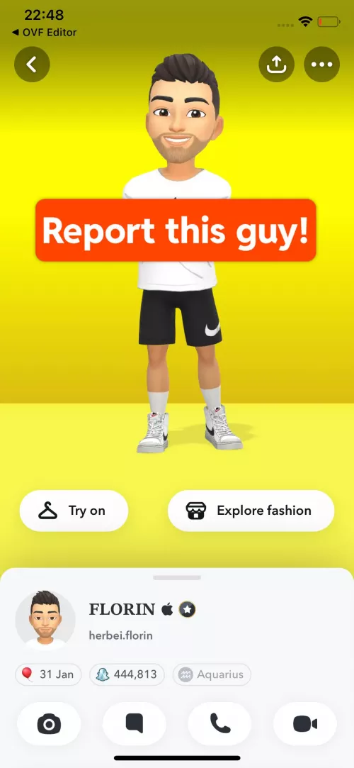 26 m, WARNING this guy is screenrecording and then blocking on the regular. Report and don’t send him snaps. His name is @herbei.florin