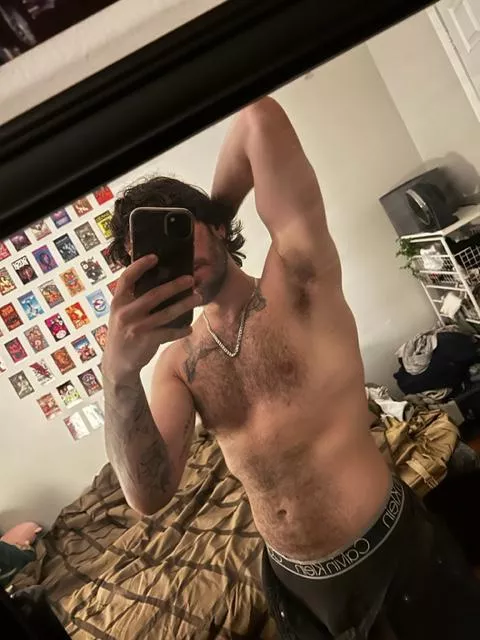 airing out after a shower