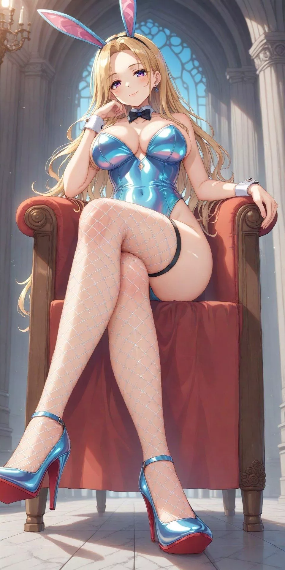 Blue Bunny Girl 