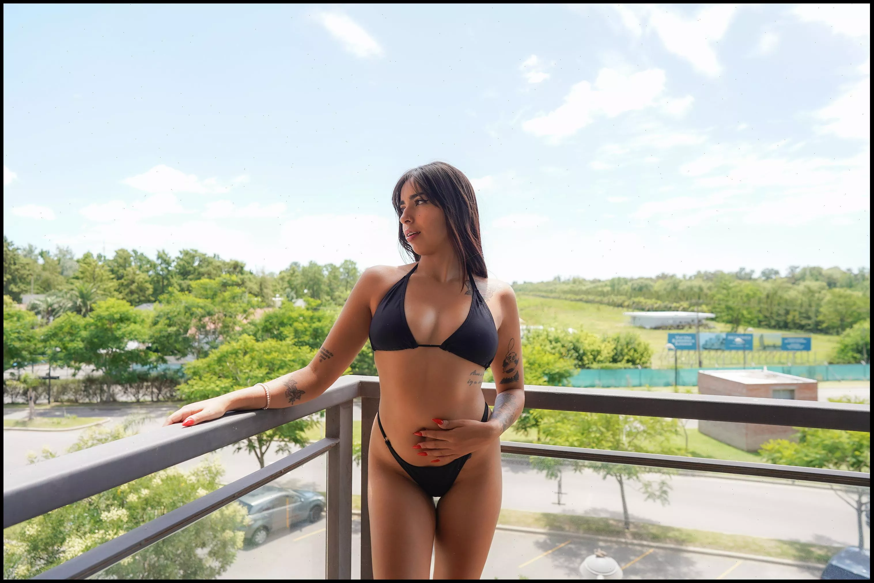 Can we fuck with a view behind us like this 