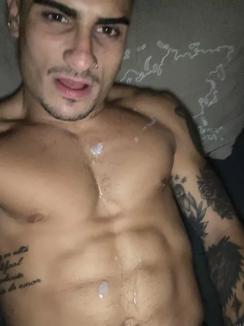 Cum-Coated and Proud