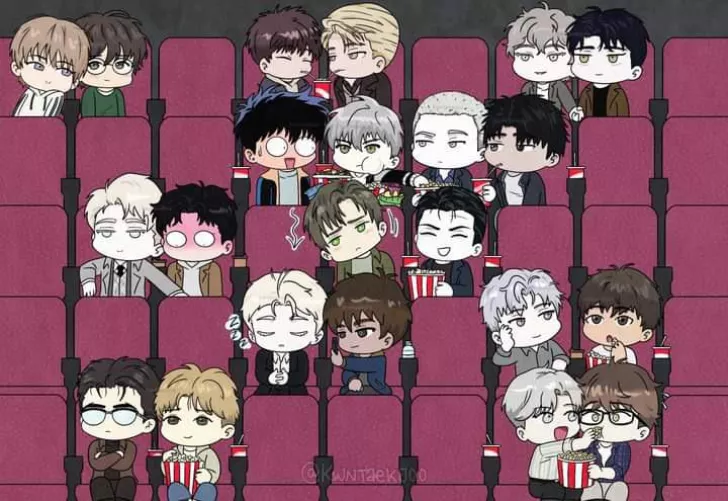 Does anyone recognize all the couples ?