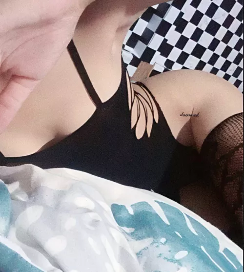 (F) got my new lingerie 🤍