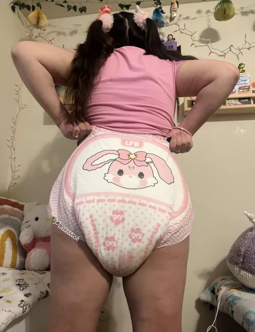 Forever hiking up my diaper to hide the fact that I NEED a change 😅😅