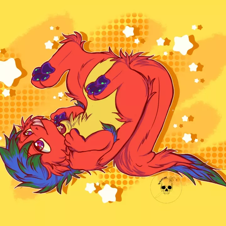 Furry friend: Cass! (Theshadowsshelf) 