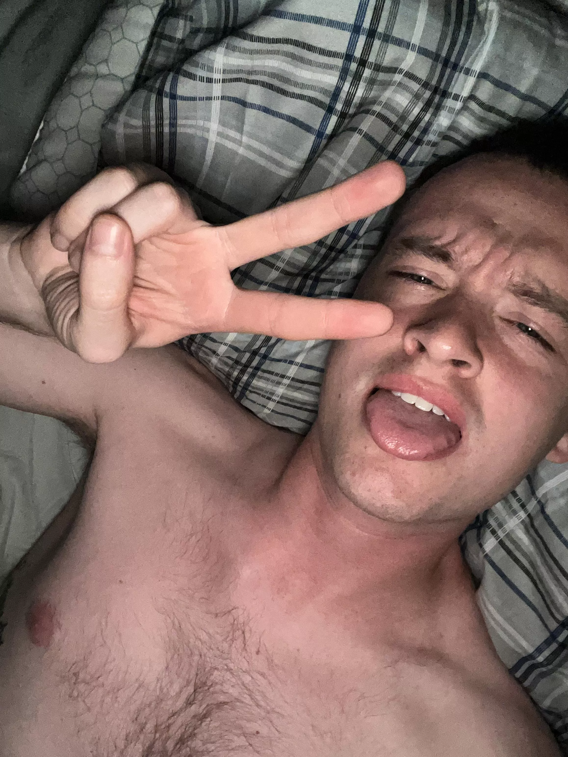 Good morning! Did I get blinded by the flash? Yes. Was it worth it? You tell me! Have a great weekend, bros!