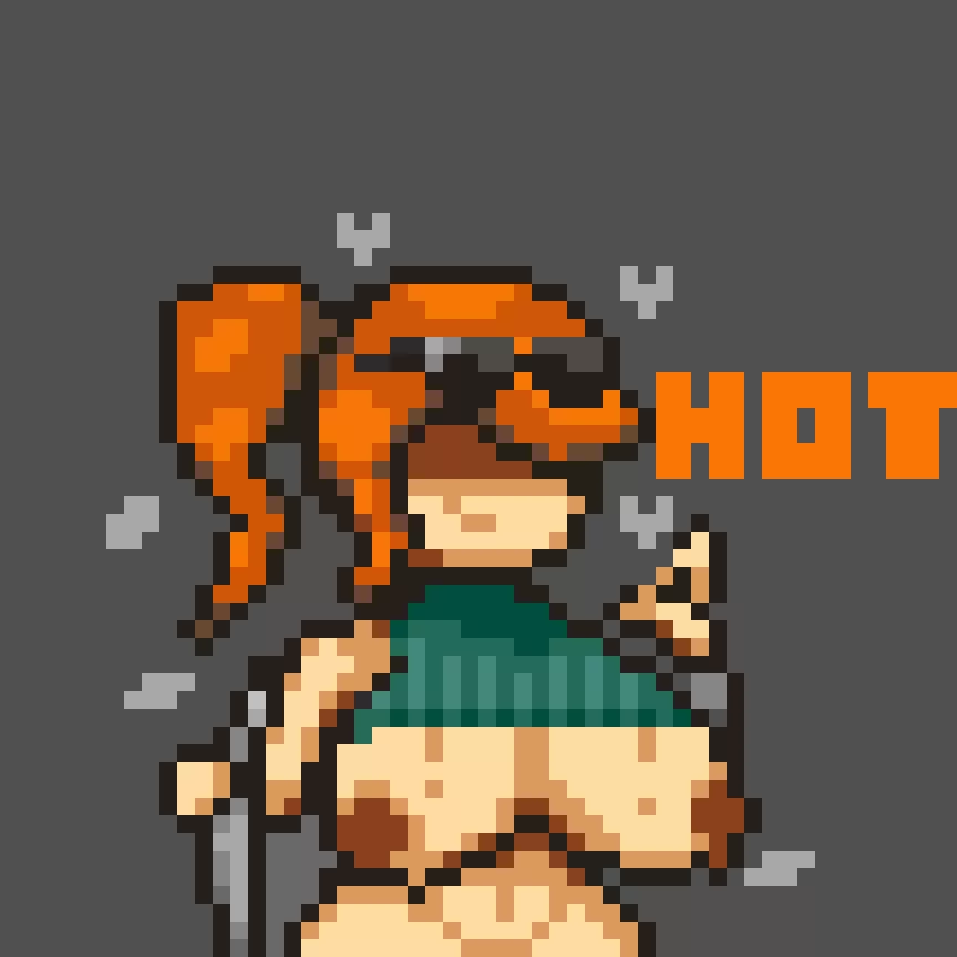 It's so hot in the lab today