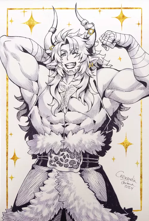 Lightoss fanart [by Crescentia Fortuna]