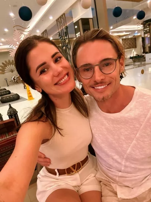 little caprice and her partner :-)