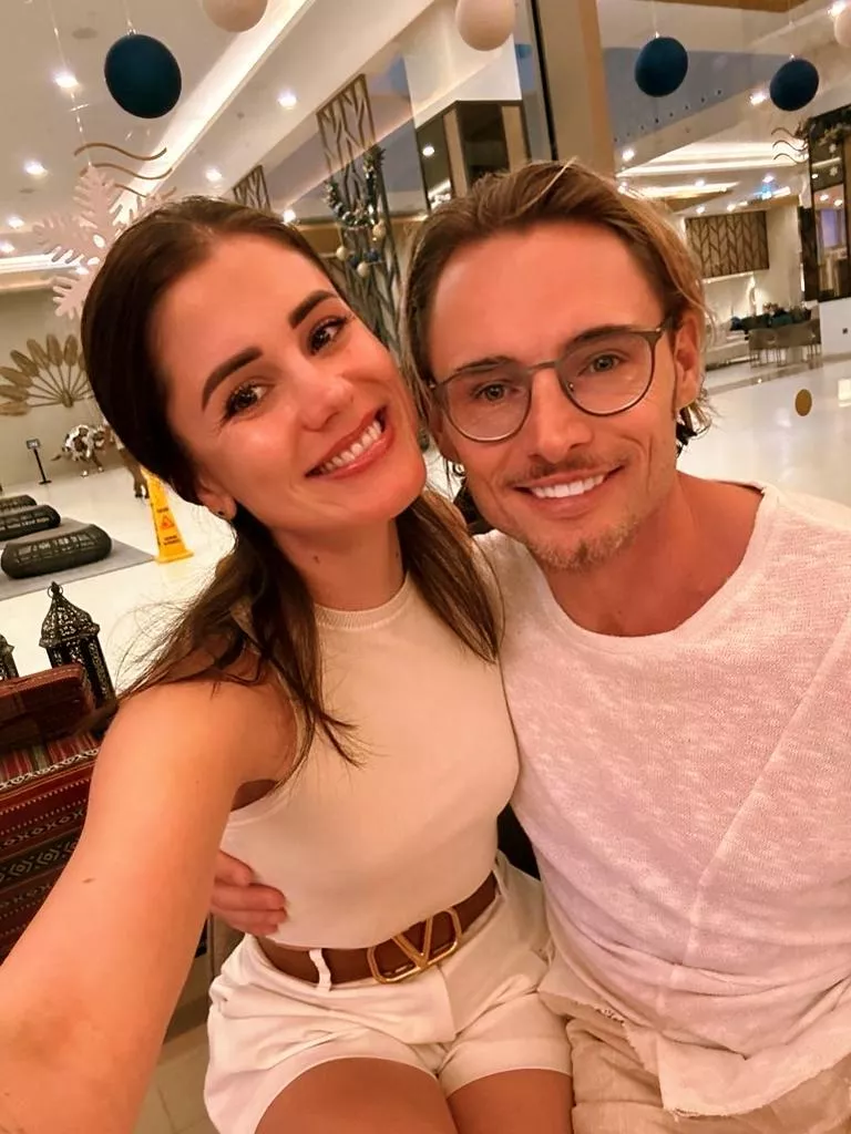 little caprice and her partner :-)