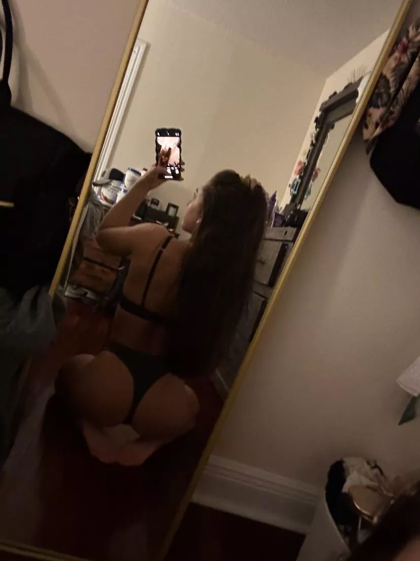 My morning routine. Wake up, take sexy photos.