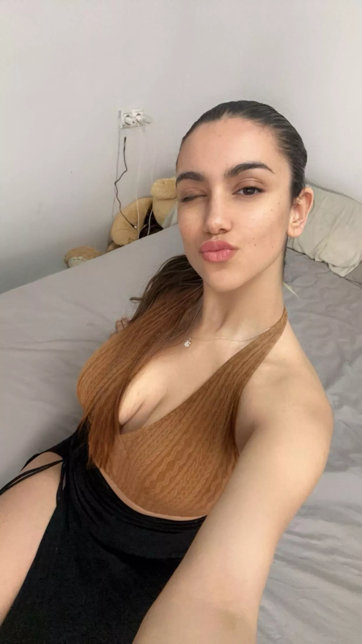 one freckle is more important than the other...