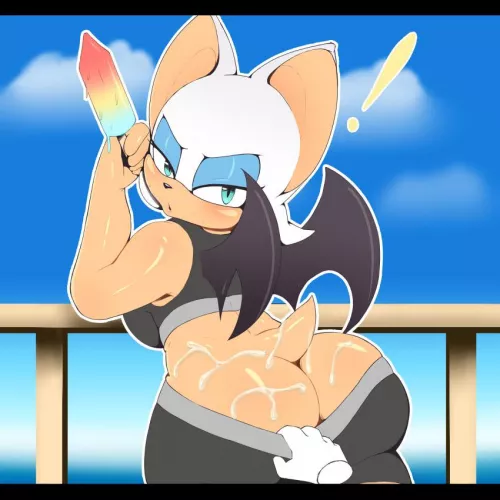 Rouges fat ass covered in ropes of cum (sinrizuki)