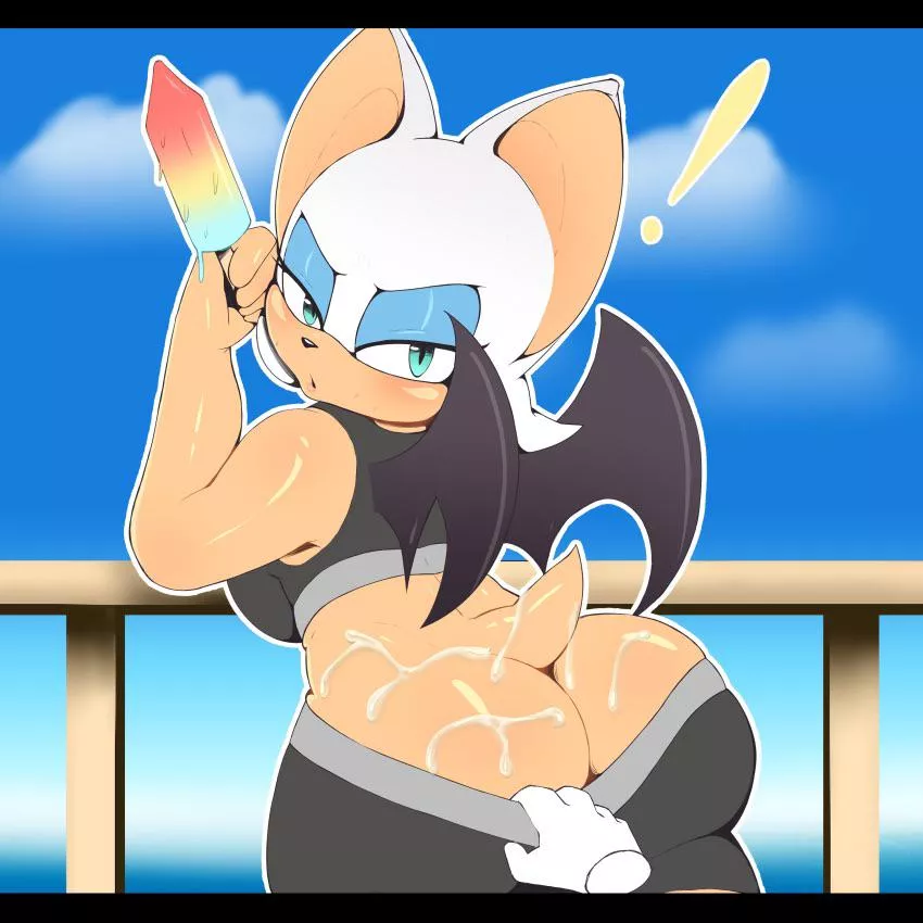 Rouges fat ass covered in ropes of cum (sinrizuki)