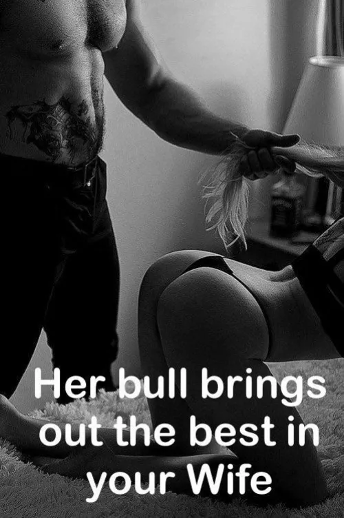 She isn’t as reserved or modest when he is around