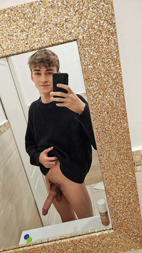 Should I push it in or are you gonna slide over it?