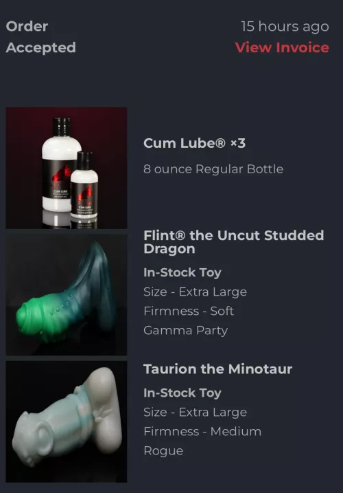 So excited for my order to show up. 