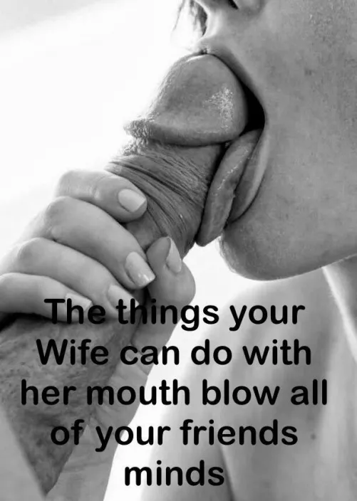 They couldn’t believe your wife would agree to blow them, now they can’t believe their luck
