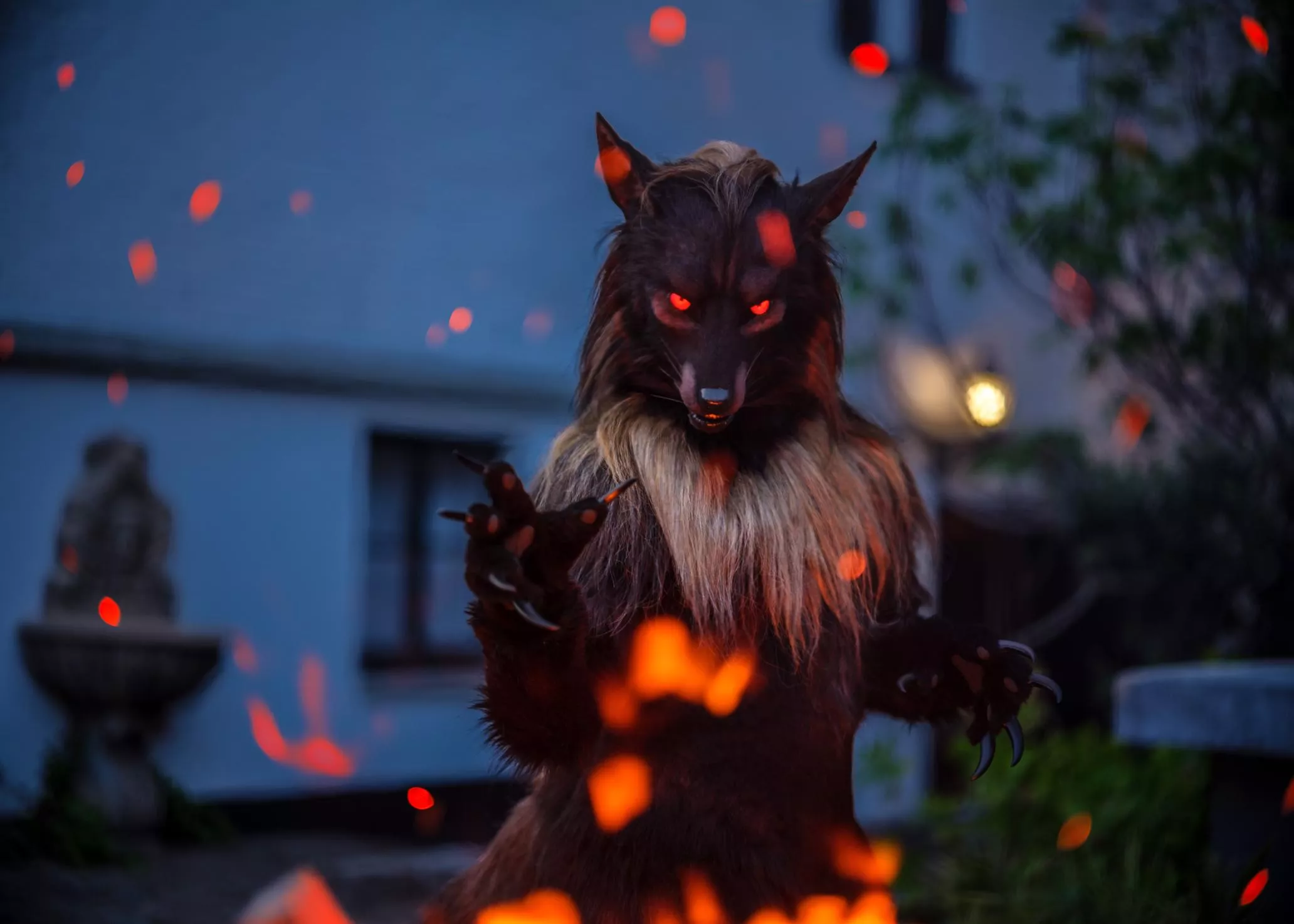 Want me to show you a little trick with fire?  (OC @shaqualhound on twitter) 