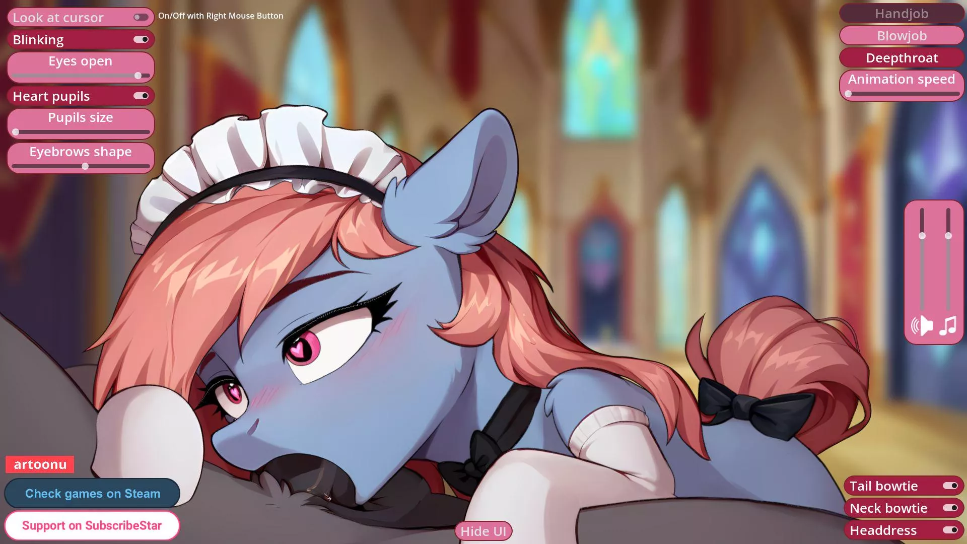 You liked the animation so I made it interactive. Maid's Duty - on Itch and Newgrounds FREE