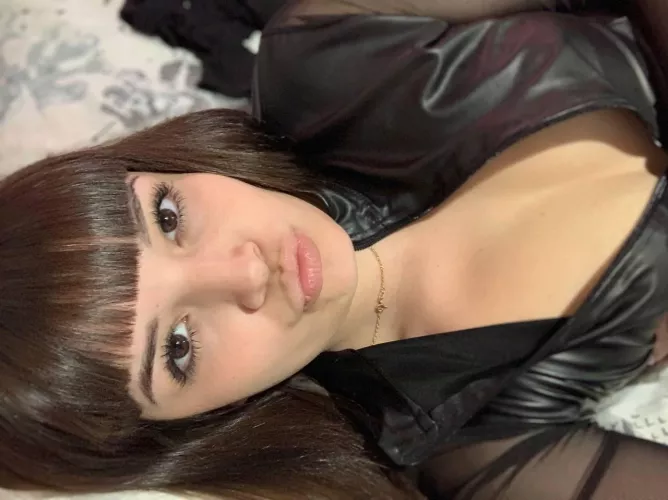 your cute mom with bangs 