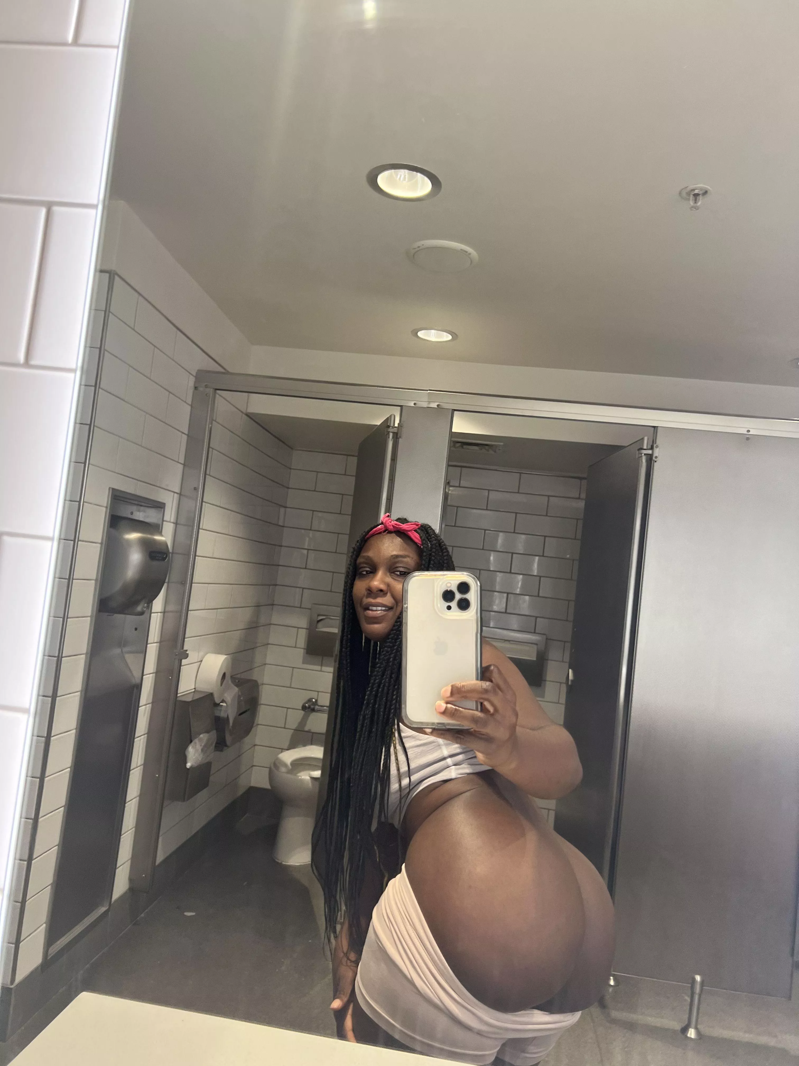 Bathroom selfie