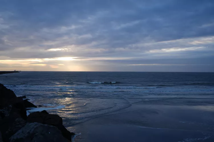 Cloudy and windy day