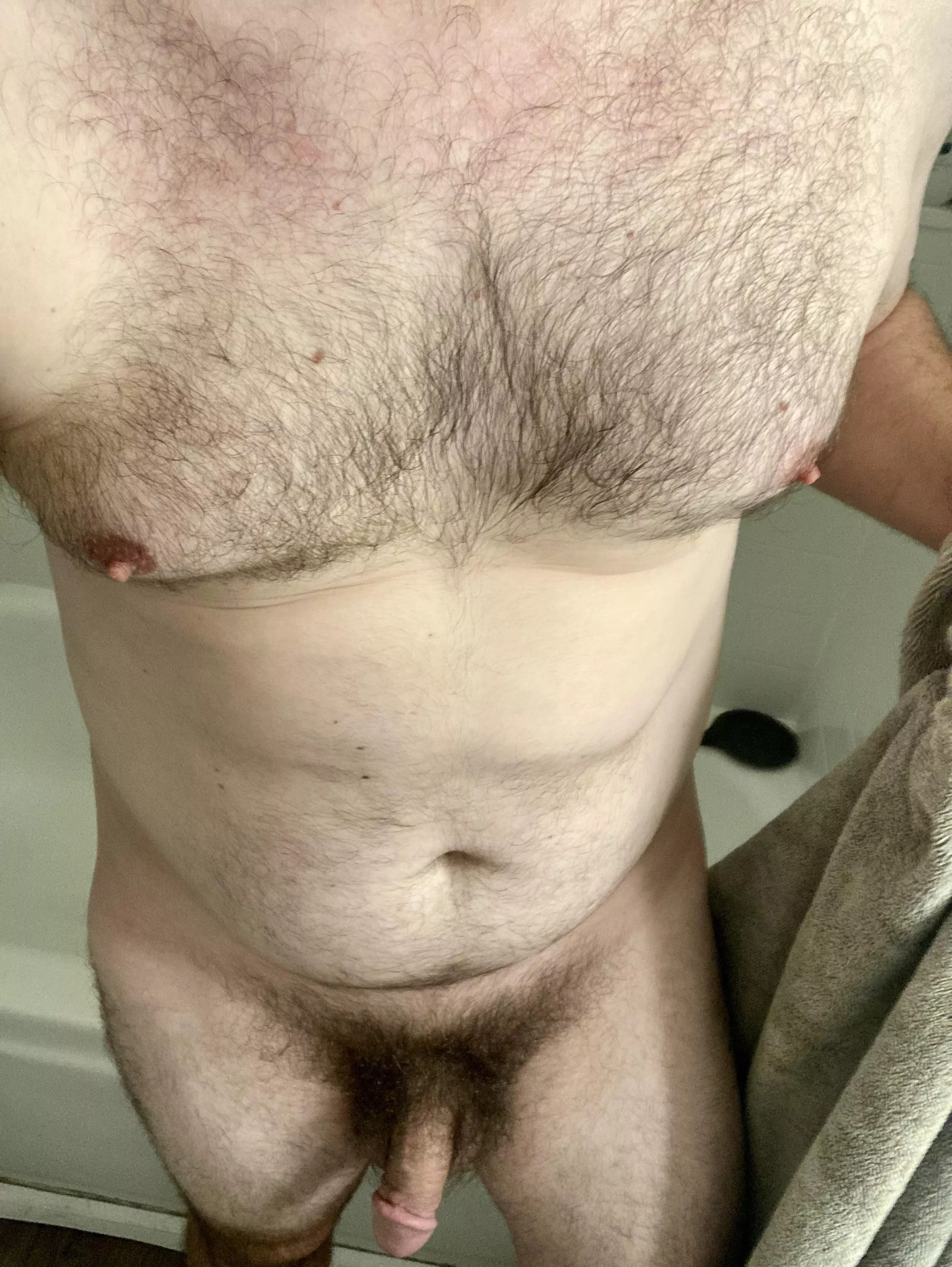 don’t mind me drying off