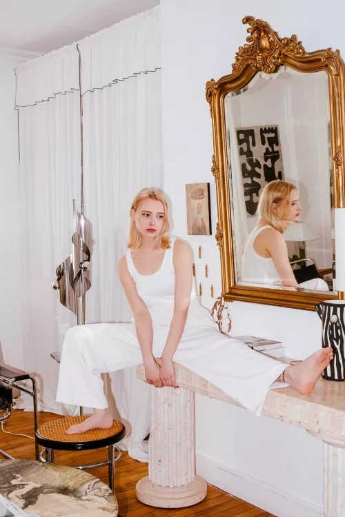 I did a photoshoot! Do I look classy?