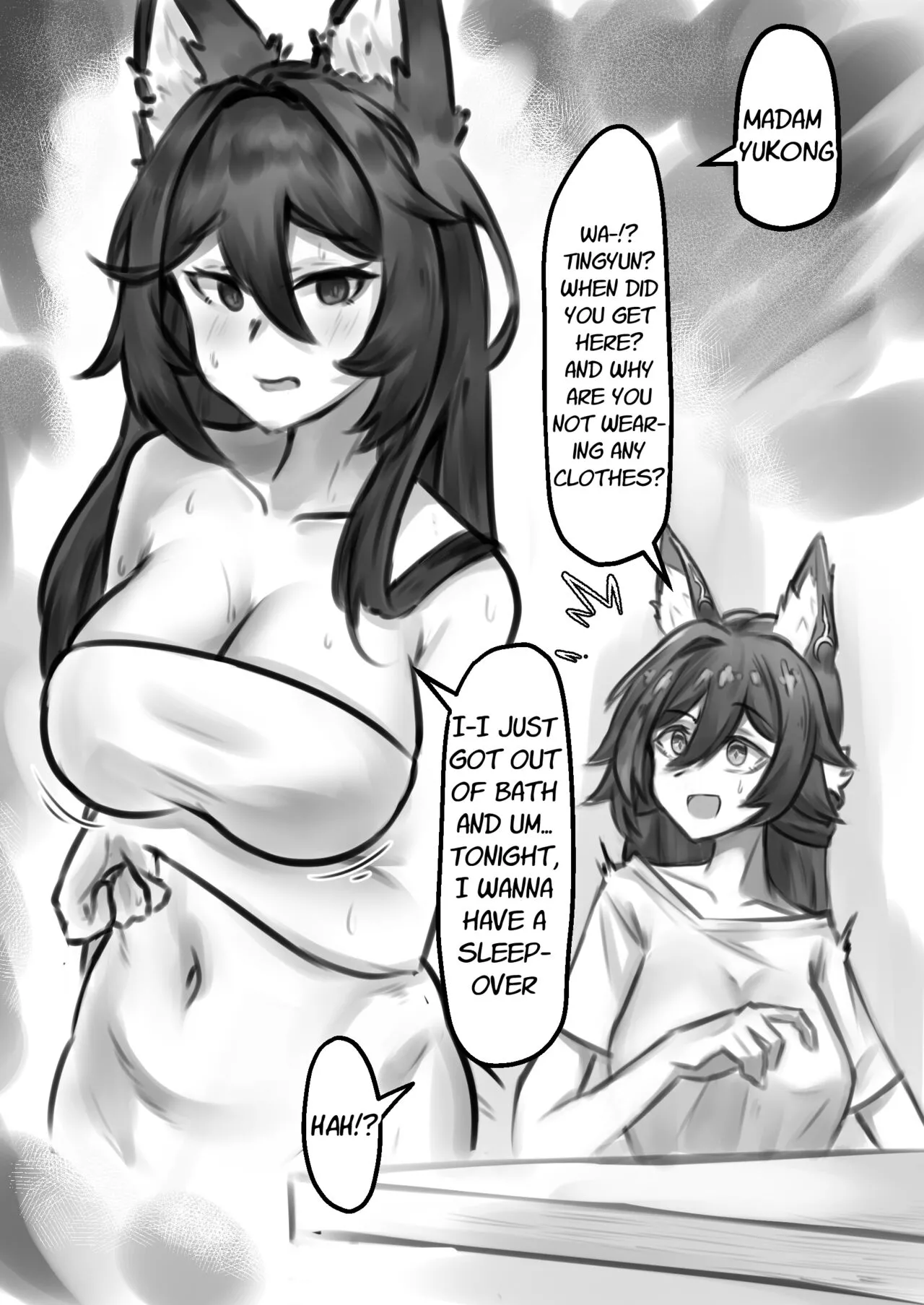 [shuiro] Sleepover, and My Savior's Bosom