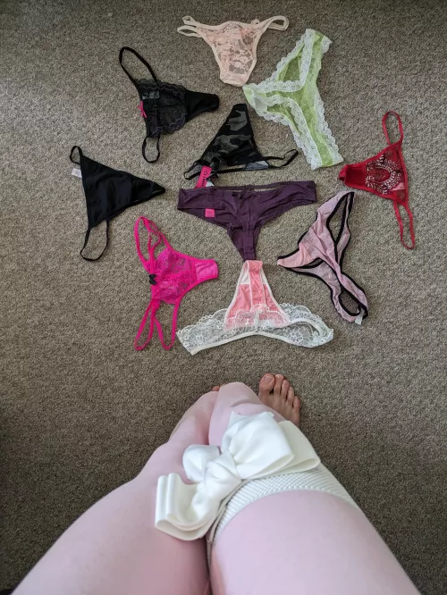 So many panty choices!