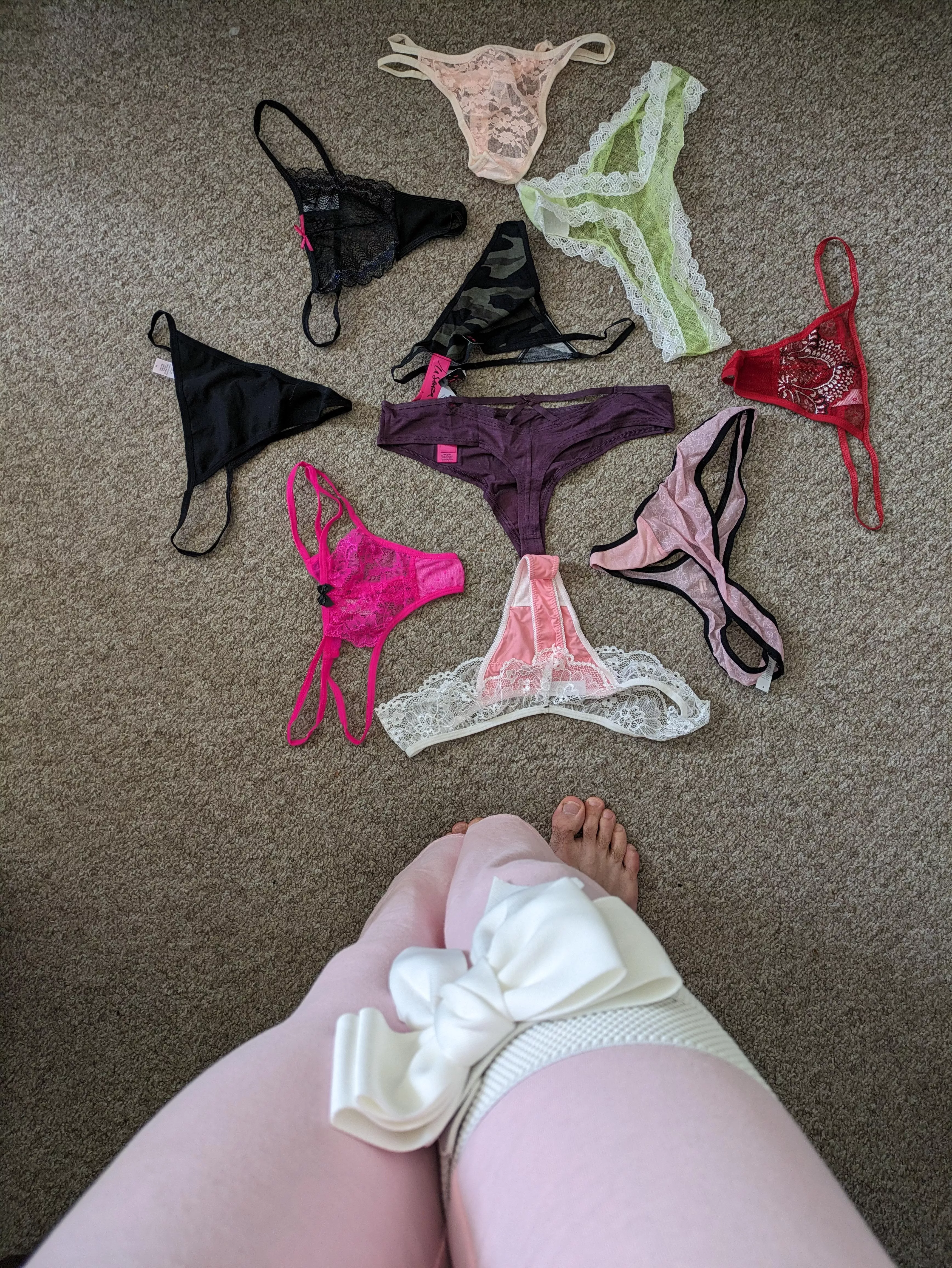 So many panty choices!