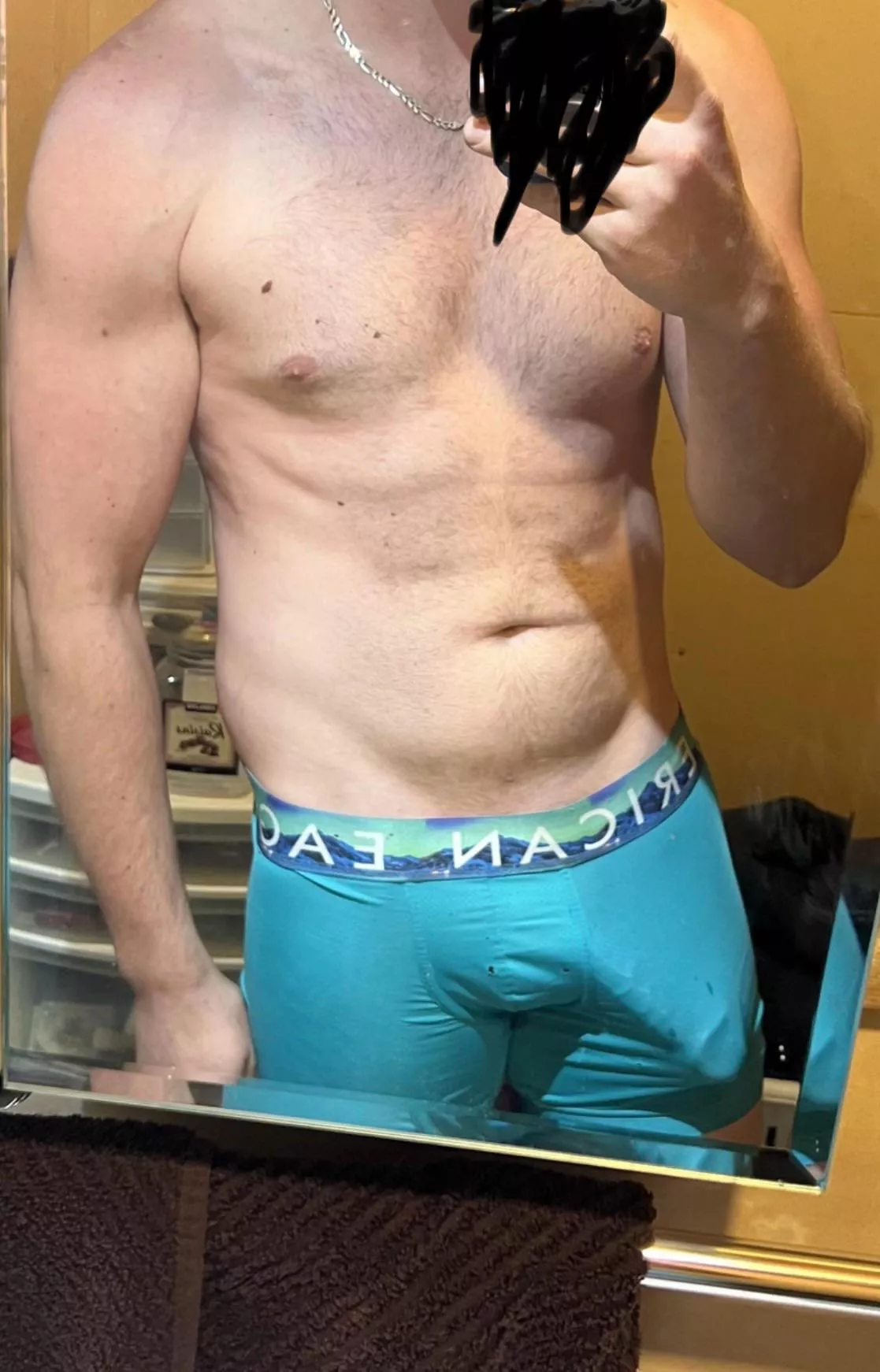 These boxers are getting tight