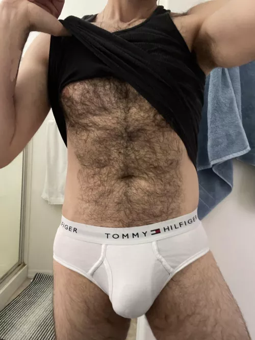 We only wear white briefs in daddy’s house.