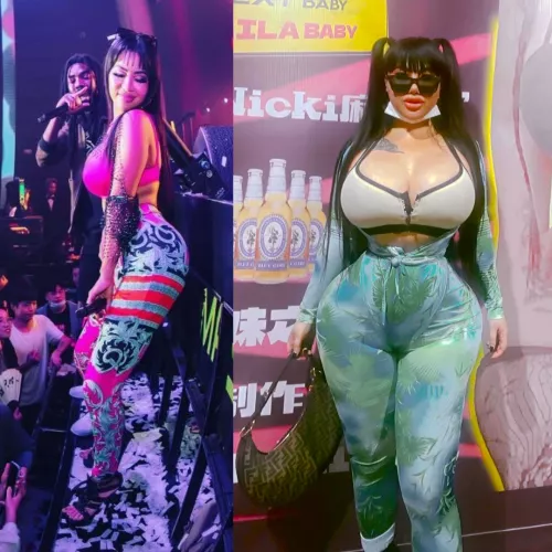 Before - After of a bimbo rapper, should I go further?