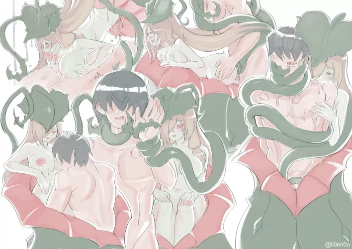 Being touched by grass